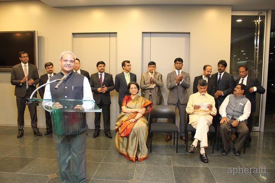 chandrababu naidu japan tour pics