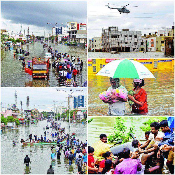 Chennai Floods Images