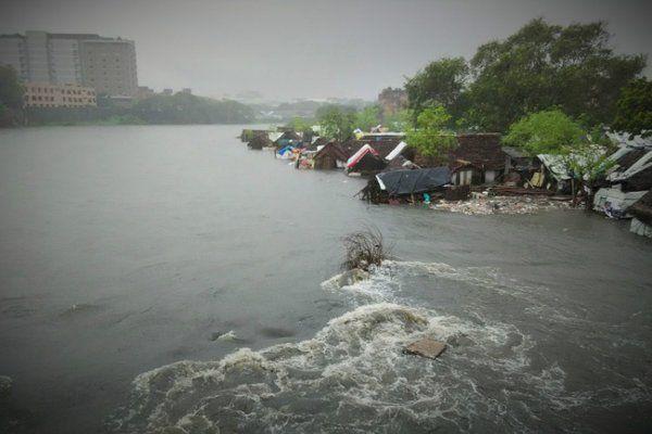 Chennai Rain Effect Photos 2015