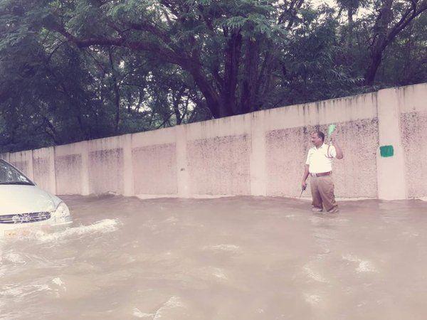 Chennai Rain Effect Photos 2015
