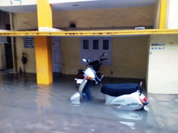 Chennai Rain Effect Photos 2015