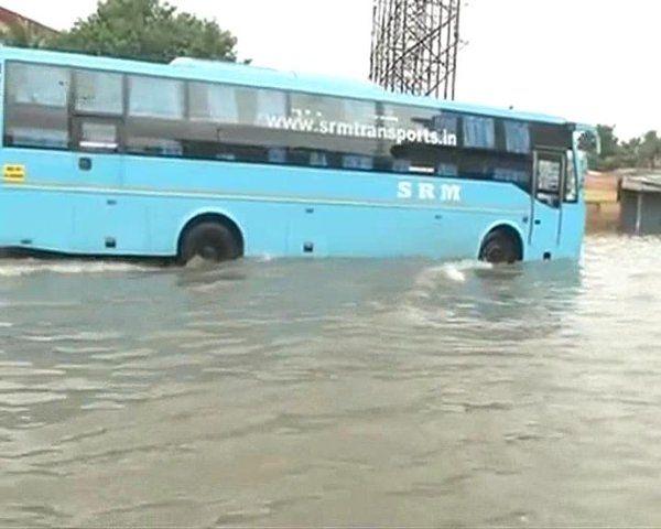 Chennai Rain Effect Photos 2015