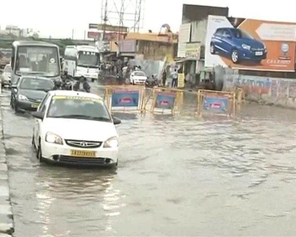 Chennai Rain Effect Photos 2015