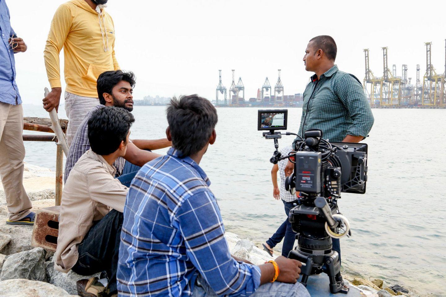 Chennai to Singapore Movie Working Stills
