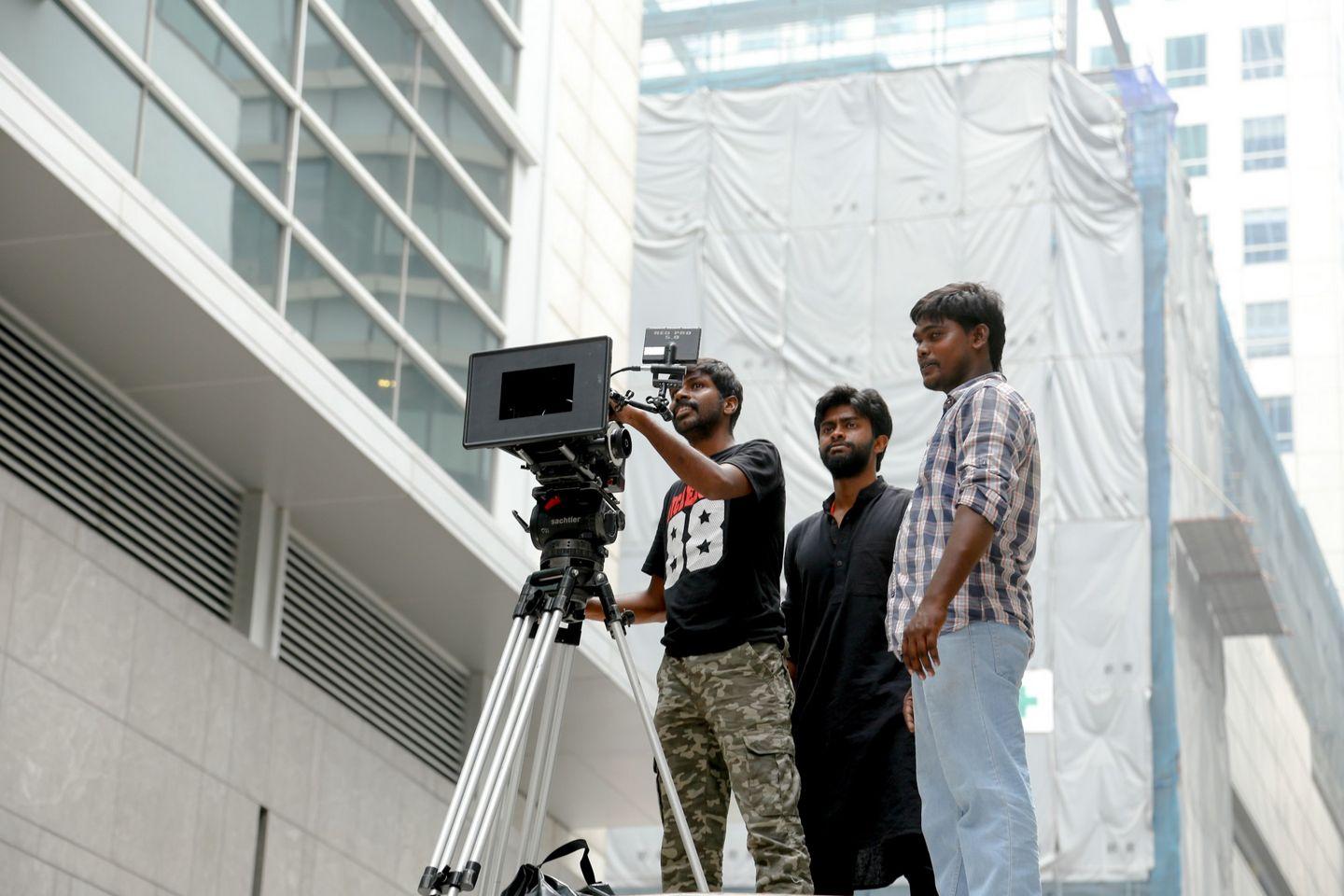 Chennai to Singapore Movie Working Stills