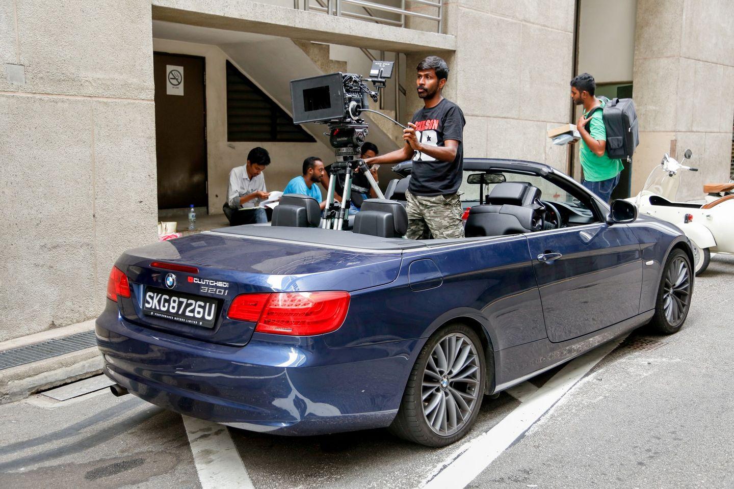 Chennai to Singapore Movie Working Stills