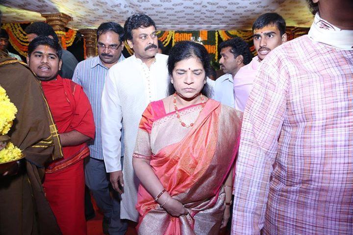 Chiranjeevi Couples At Bhakthi TV Koti Deepothsavam Photos