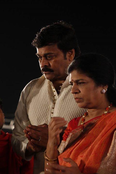 Chiranjeevi Couples At Bhakthi TV Koti Deepothsavam Photos