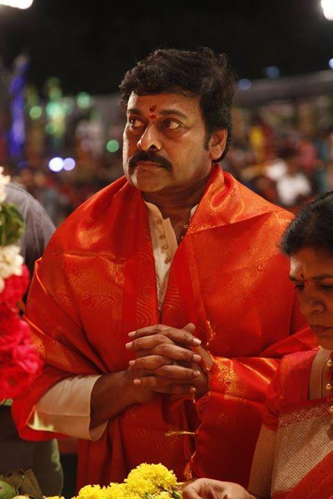 Chiranjeevi Couples At Bhakthi TV Koti Deepothsavam Photos