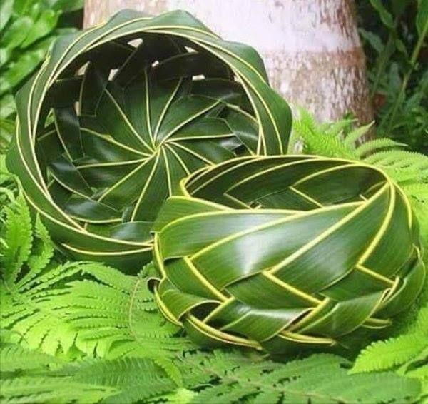 Coconut Leaf Craft Photos