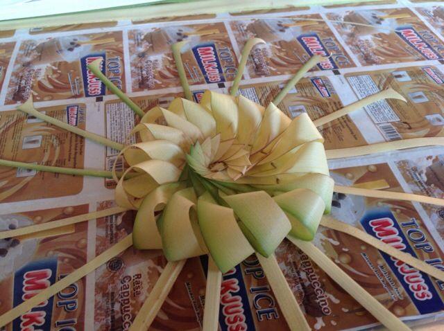 Coconut Leaf Craft Photos