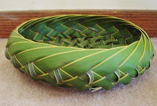 Coconut Leaf Craft Photos