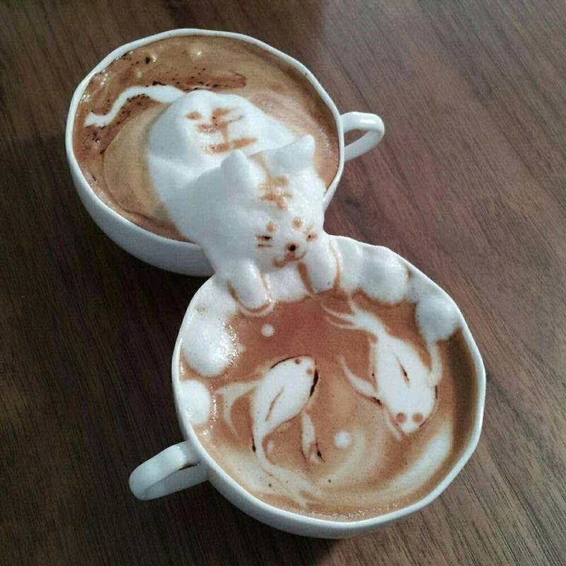 Coffee Art Photos