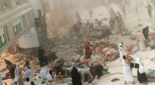 PHOTOS: Crane collapse kills at least 107 in Mecca Grand Mosque