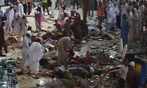 PHOTOS: Crane collapse kills at least 107 in Mecca Grand Mosque