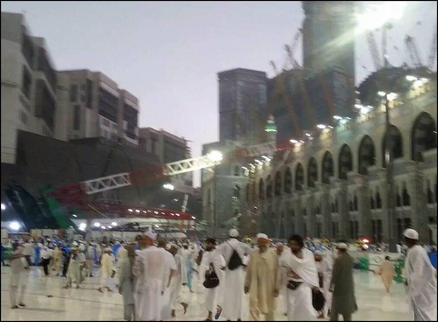 PHOTOS: Crane collapse kills at least 107 in Mecca Grand Mosque