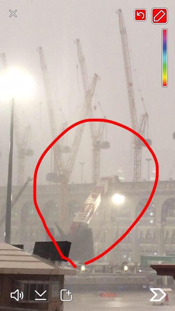 PHOTOS: Crane collapse kills at least 107 in Mecca Grand Mosque