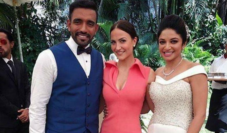 Cricketer Robin Uthappa Sheetal Wedding Reception Photos