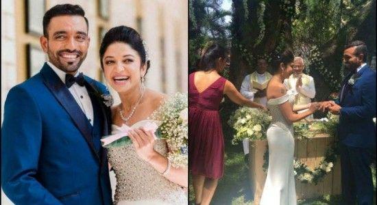 Cricketer Robin Uthappa Sheetal Wedding Reception Photos