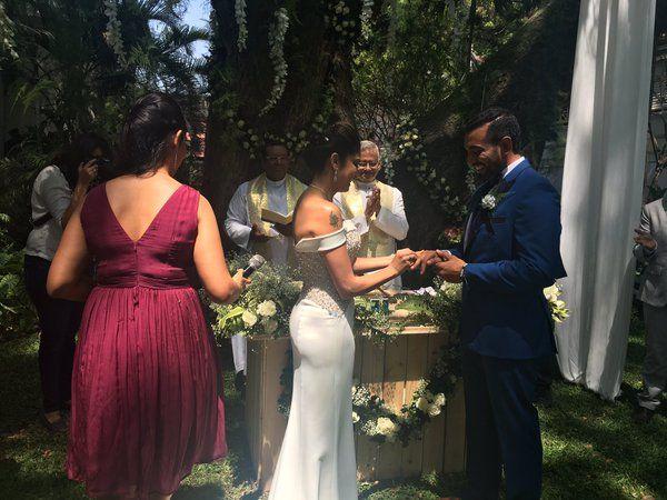 Cricketer Robin Uthappa Sheetal Wedding Reception Photos