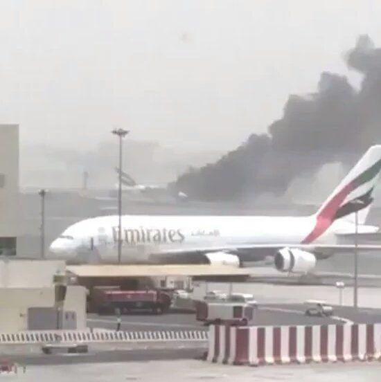 Emirates Flight Crashed During Landing Photos At Dubai