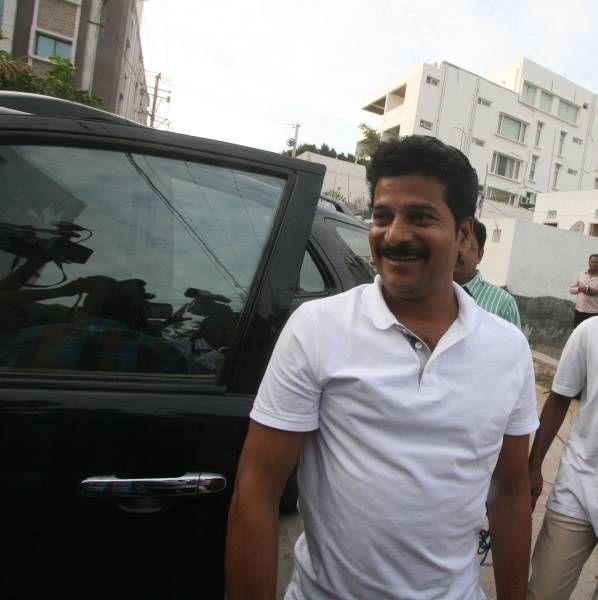 Emotional Welcome To Revanth Reddy By Family Members Photos
