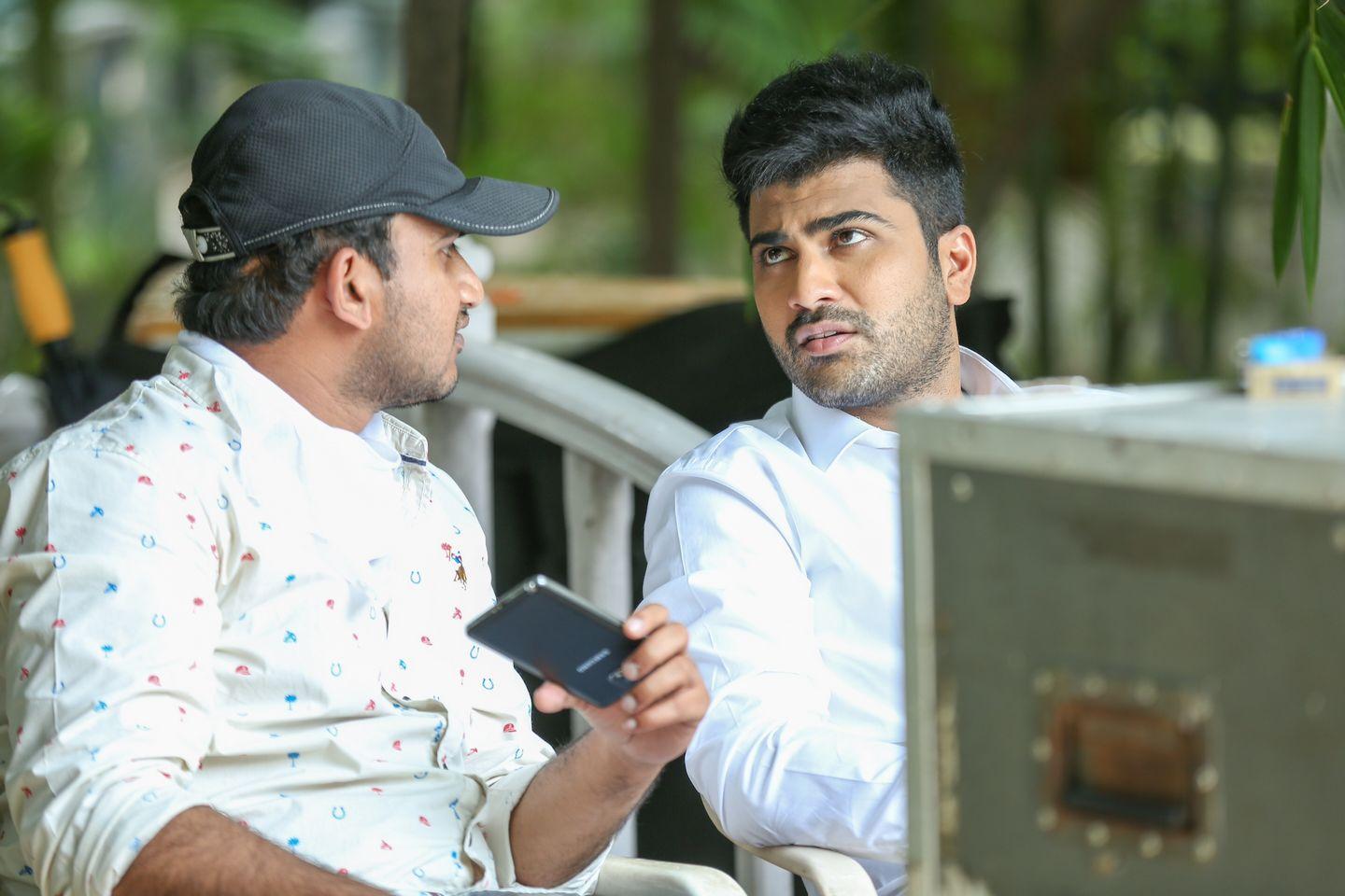  Express Raja Working Stills