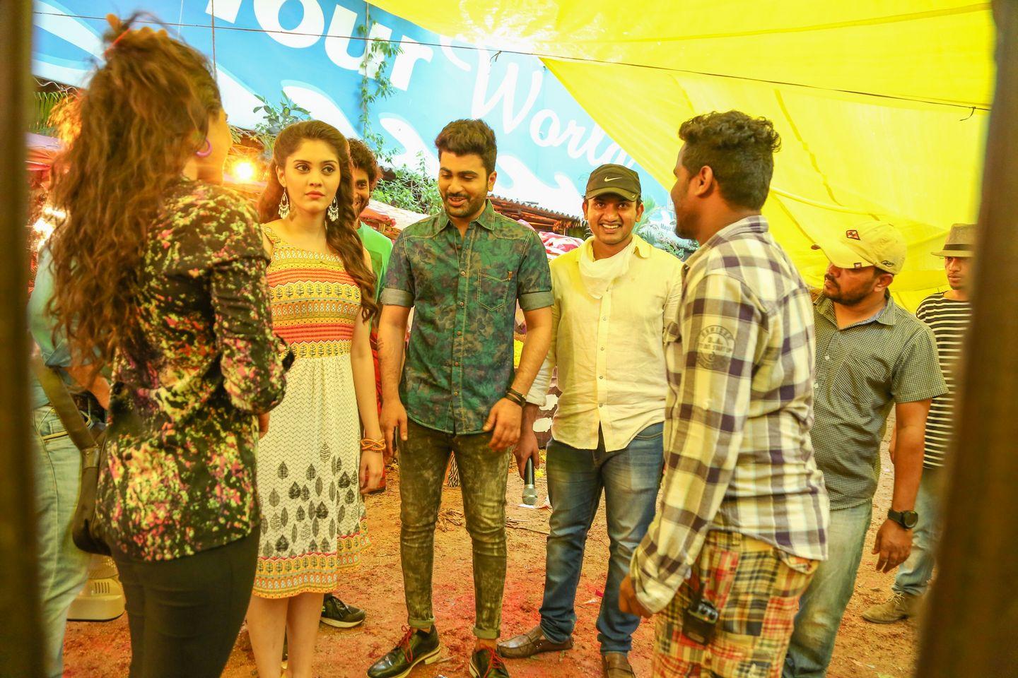  Express Raja Working Stills