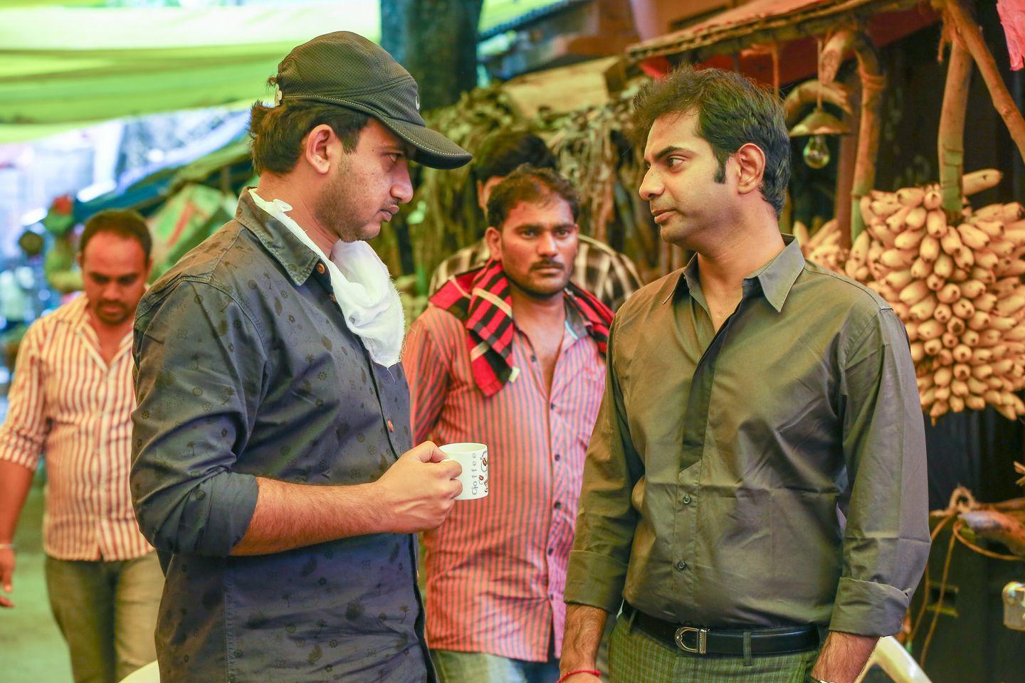  Express Raja Working Stills
