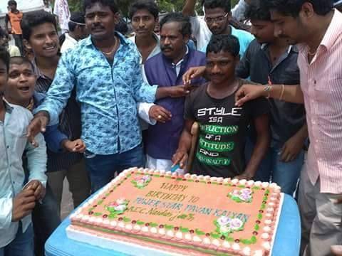 Fans Celebrated Power Star Pawan Kalyan Birthday