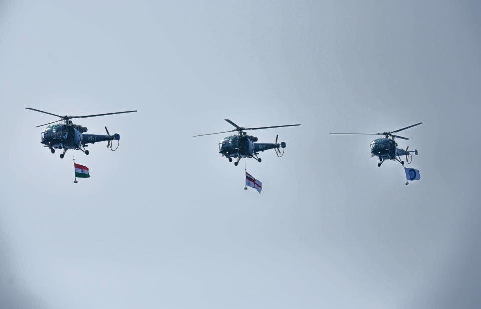 Fighter Planes Participating At The International Fleet Review 2016