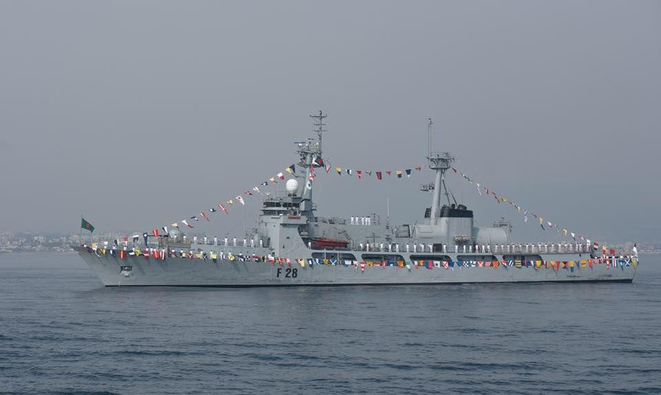 Fighter Planes Participating At The International Fleet Review 2016