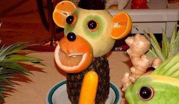 Funny Fruit Art Pictures