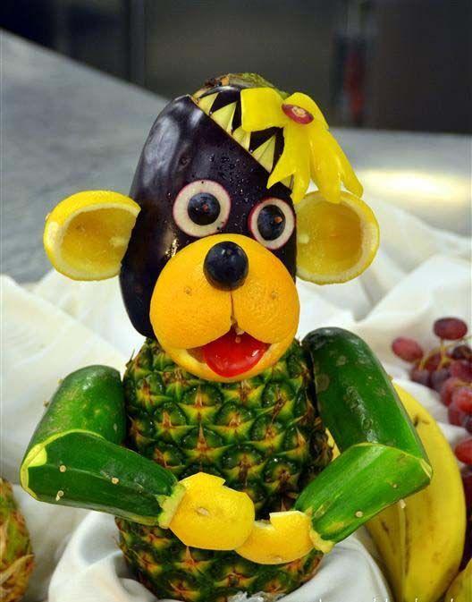 Funny Fruit Art Pictures