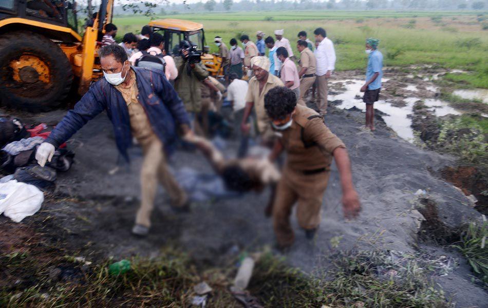 Gandepalli Road Accident Photos