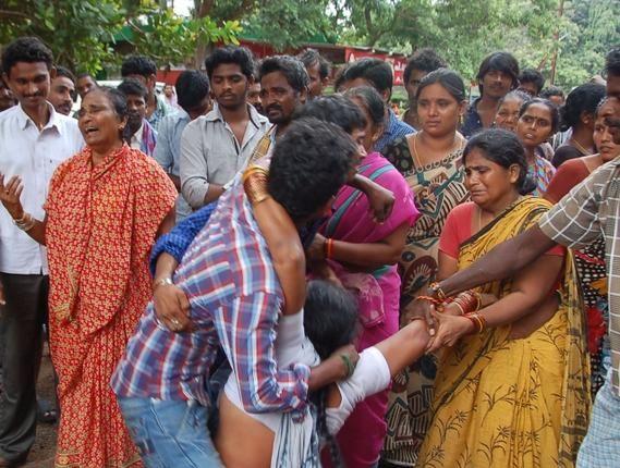 Gandepalli Road Accident Photos