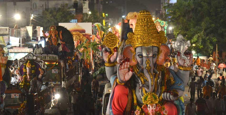 Ganesh Nimajjanam 2015 Photos in Hyderabad