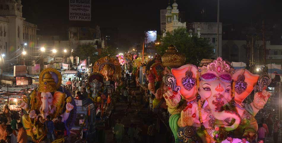 Ganesh Nimajjanam 2015 Photos in Hyderabad