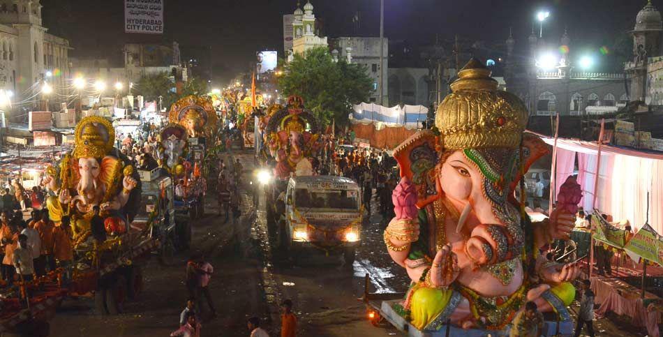 Ganesh Nimajjanam 2015 Photos in Hyderabad