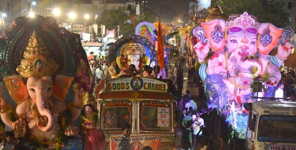 Ganesh Nimajjanam 2015 Photos in Hyderabad