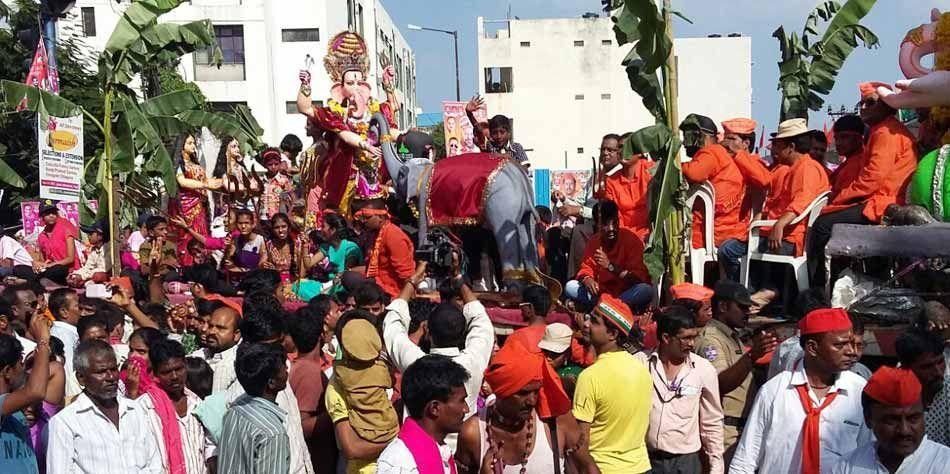Ganesh Nimajjanam 2015 Photos in Hyderabad