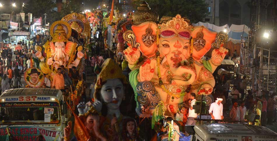 Ganesh Nimajjanam 2015 Photos in Hyderabad