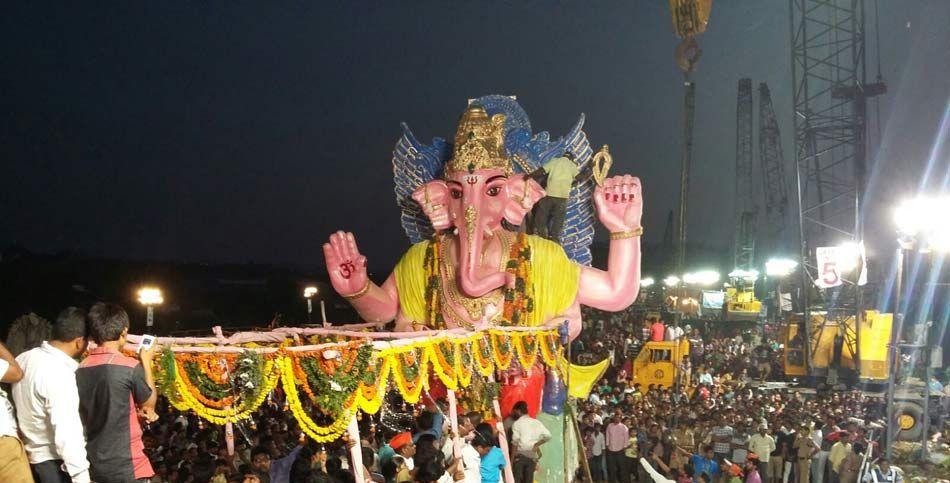 Ganesh Nimajjanam 2015 Photos in Hyderabad