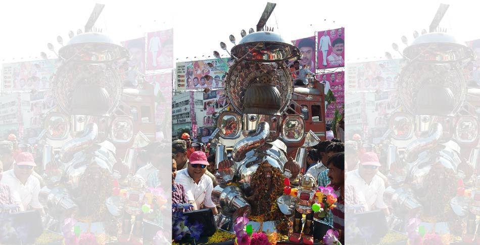 Ganesh Nimajjanam 2015 Photos in Hyderabad