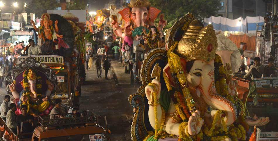 Ganesh Nimajjanam 2015 Photos in Hyderabad