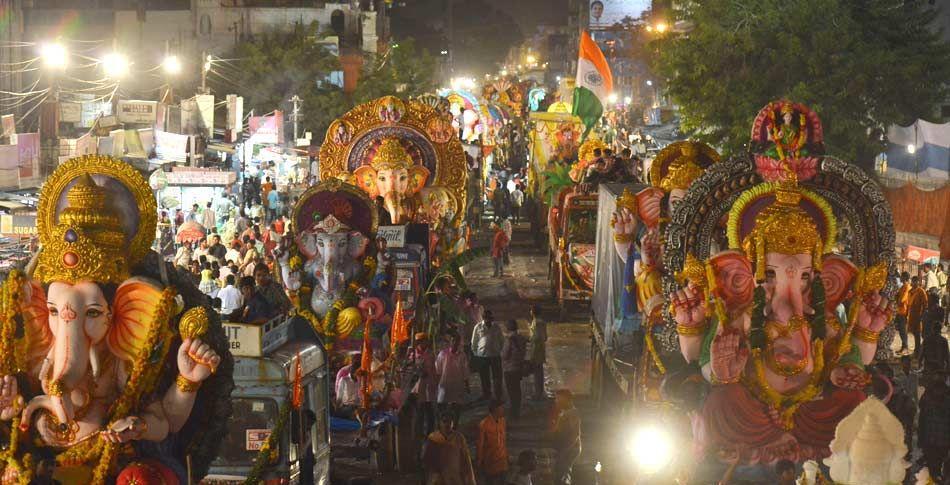 Ganesh Nimajjanam 2015 Photos in Hyderabad