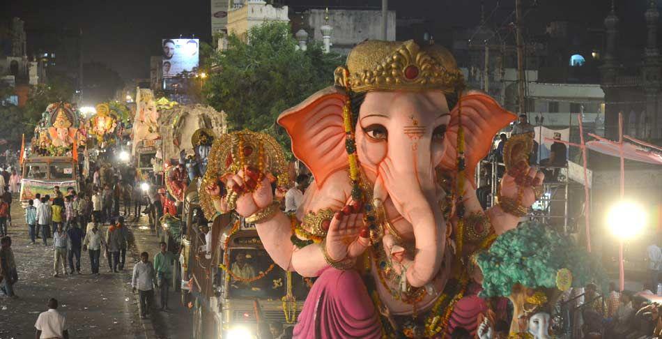 Ganesh Nimajjanam 2015 Photos in Hyderabad