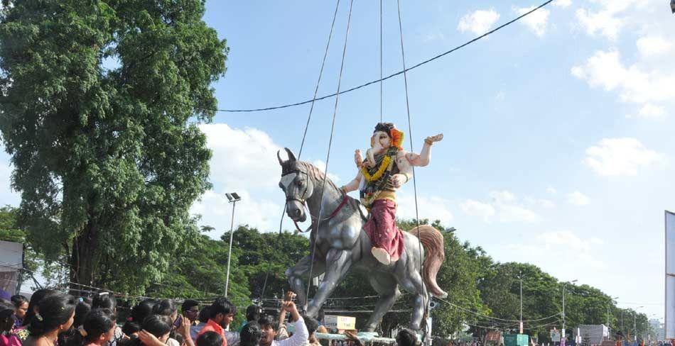 Ganesh Nimajjanam 2015 Photos in Hyderabad