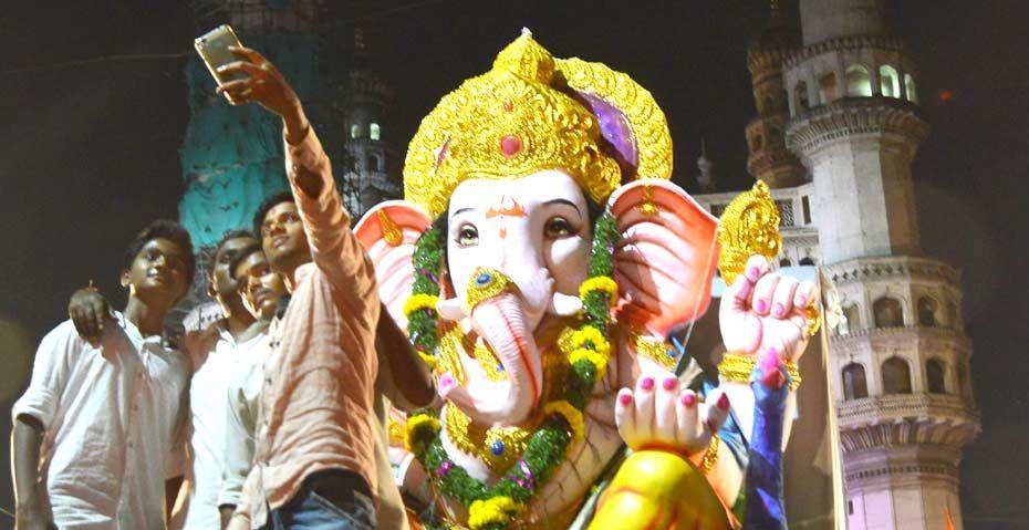 Ganesh Nimajjanam 2015 Photos in Hyderabad