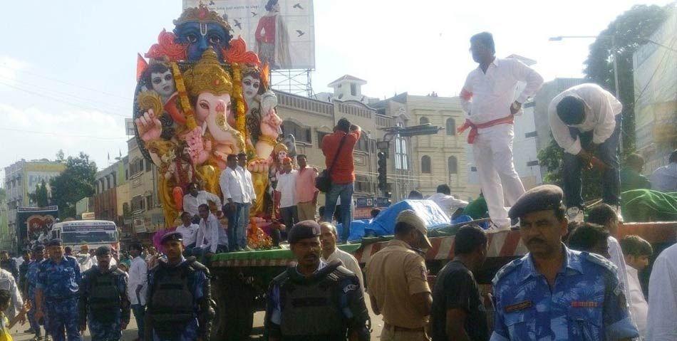 Ganesh Nimajjanam 2015 Photos in Hyderabad